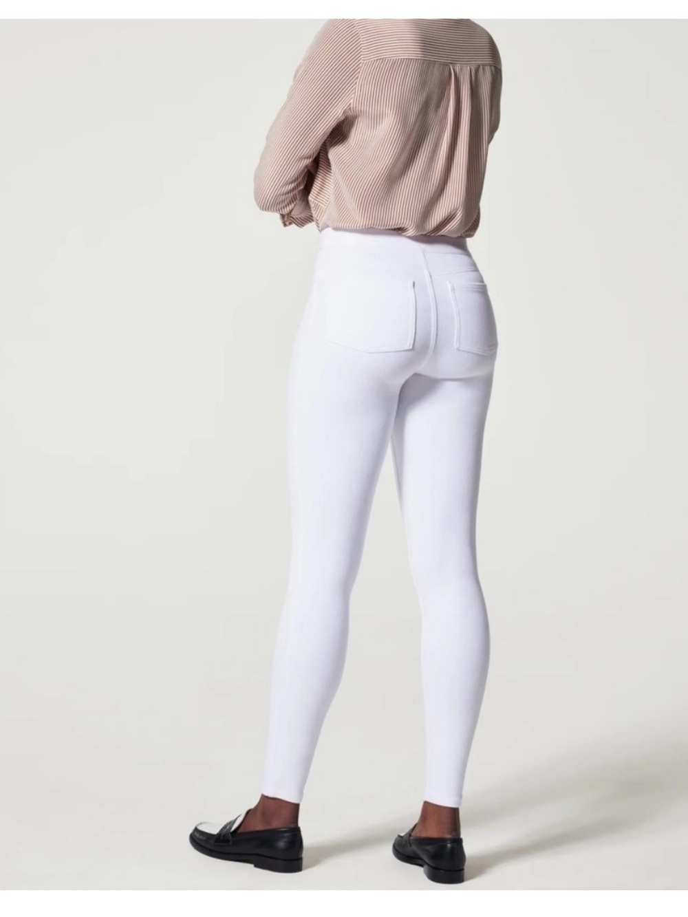 SPANX White Jeggings  #1232 - Picture 2 of 12